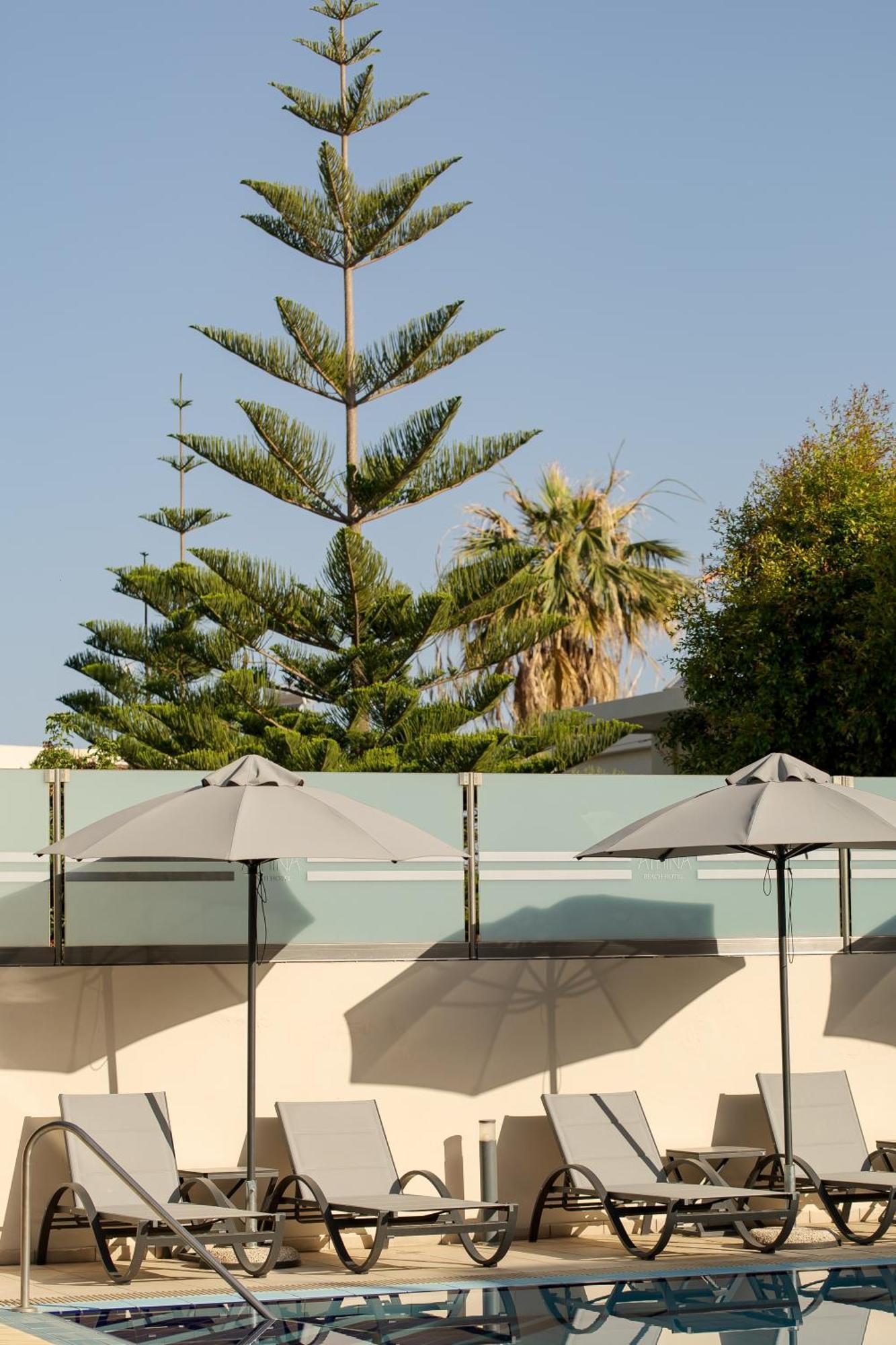 Athina Beach Hotel Kato Daratso Eksteriør billede