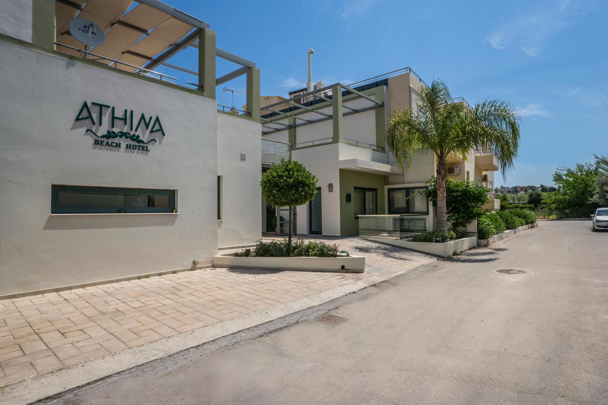 Athina Beach Hotel Kato Daratso Eksteriør billede