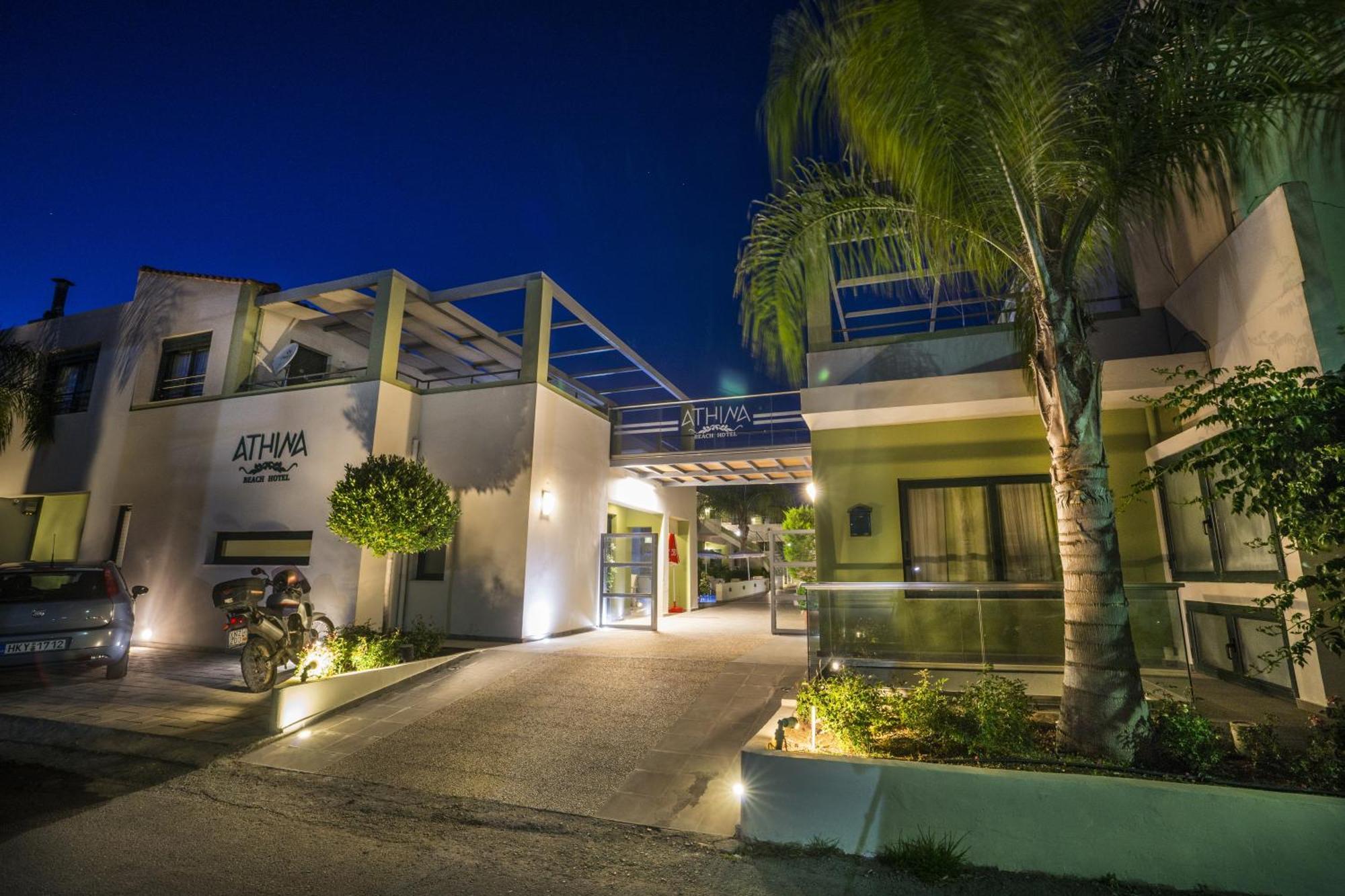 Athina Beach Hotel Kato Daratso Eksteriør billede