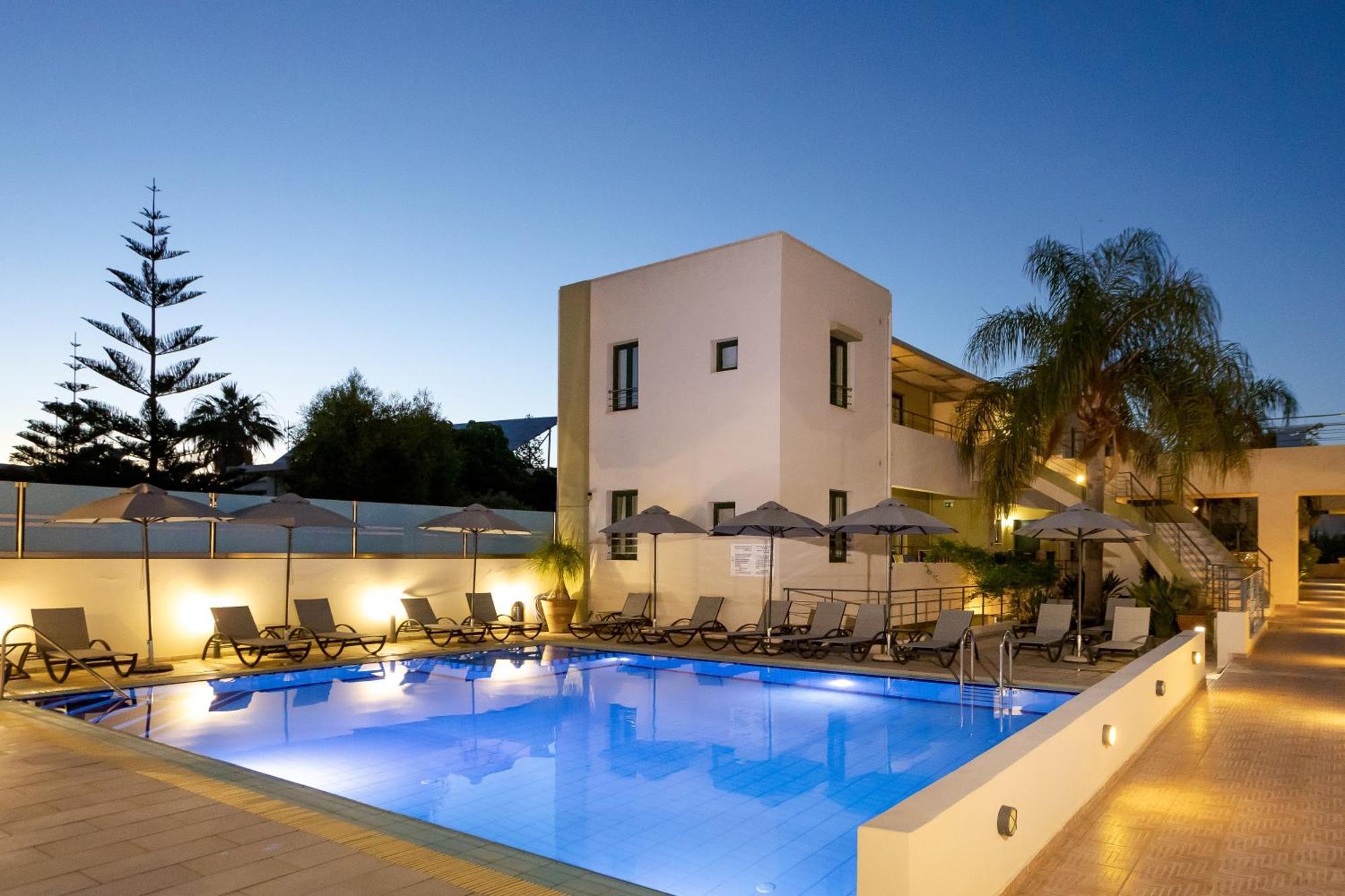 Athina Beach Hotel Kato Daratso Eksteriør billede