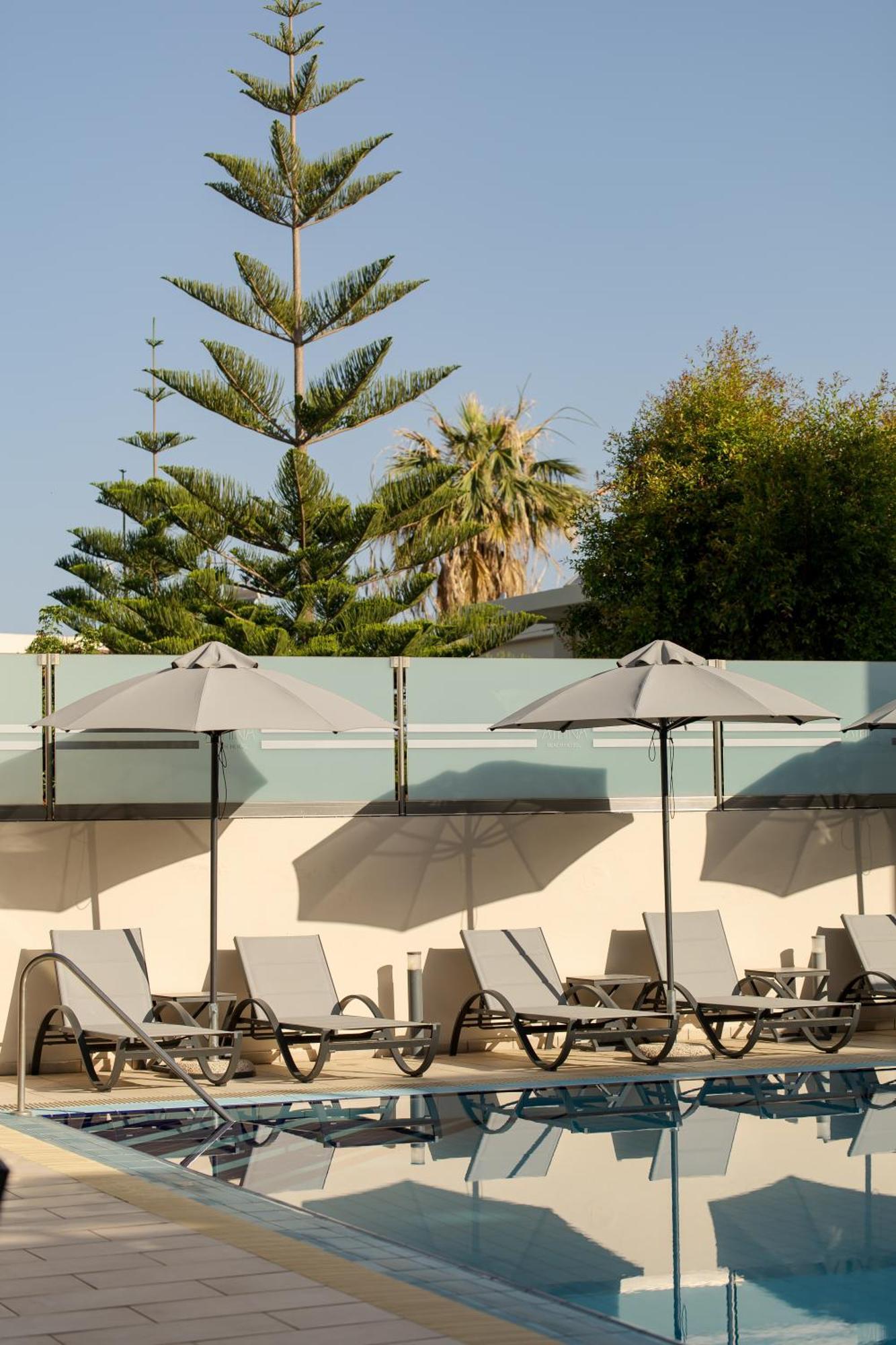 Athina Beach Hotel Kato Daratso Eksteriør billede