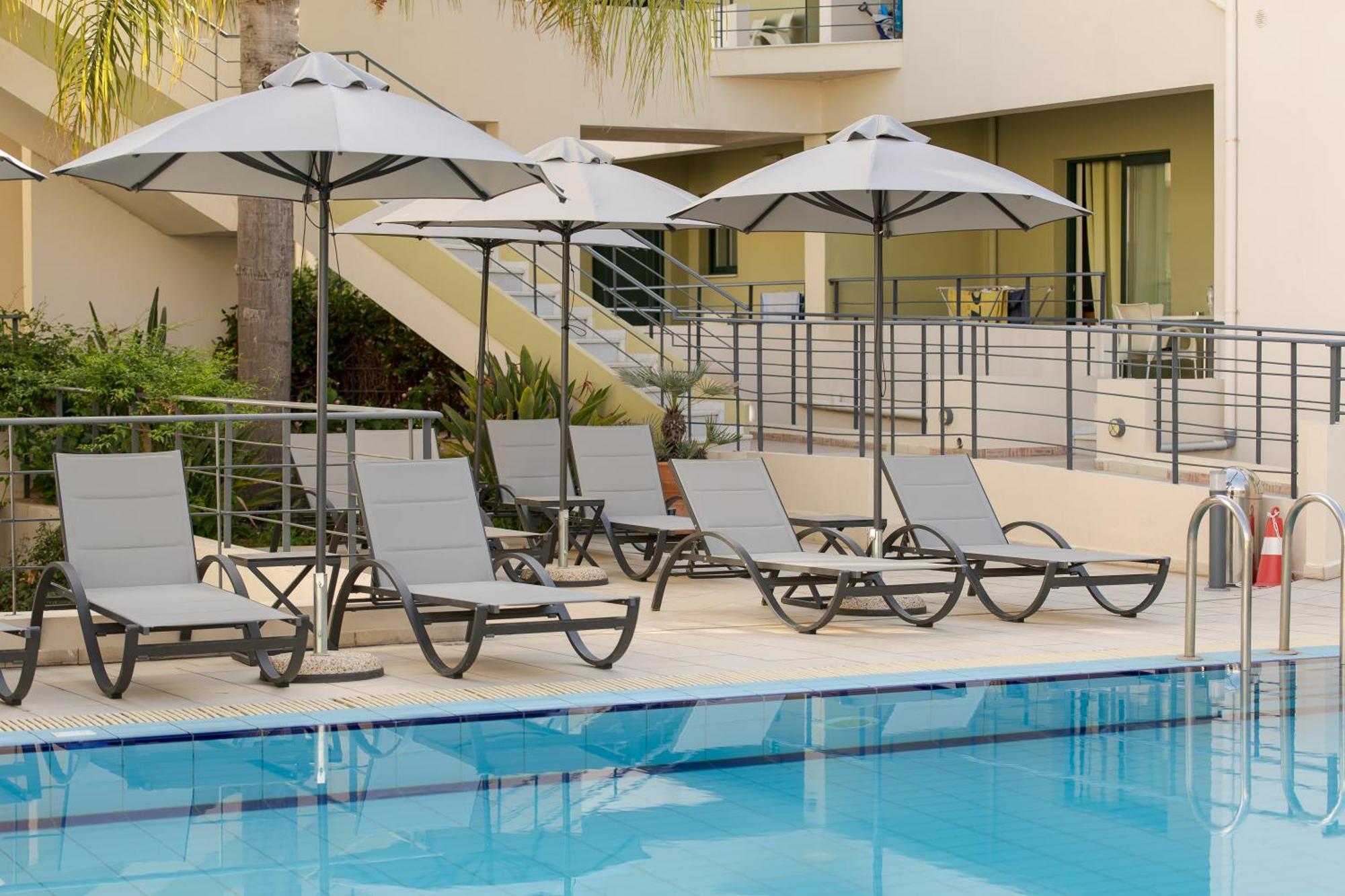 Athina Beach Hotel Kato Daratso Eksteriør billede
