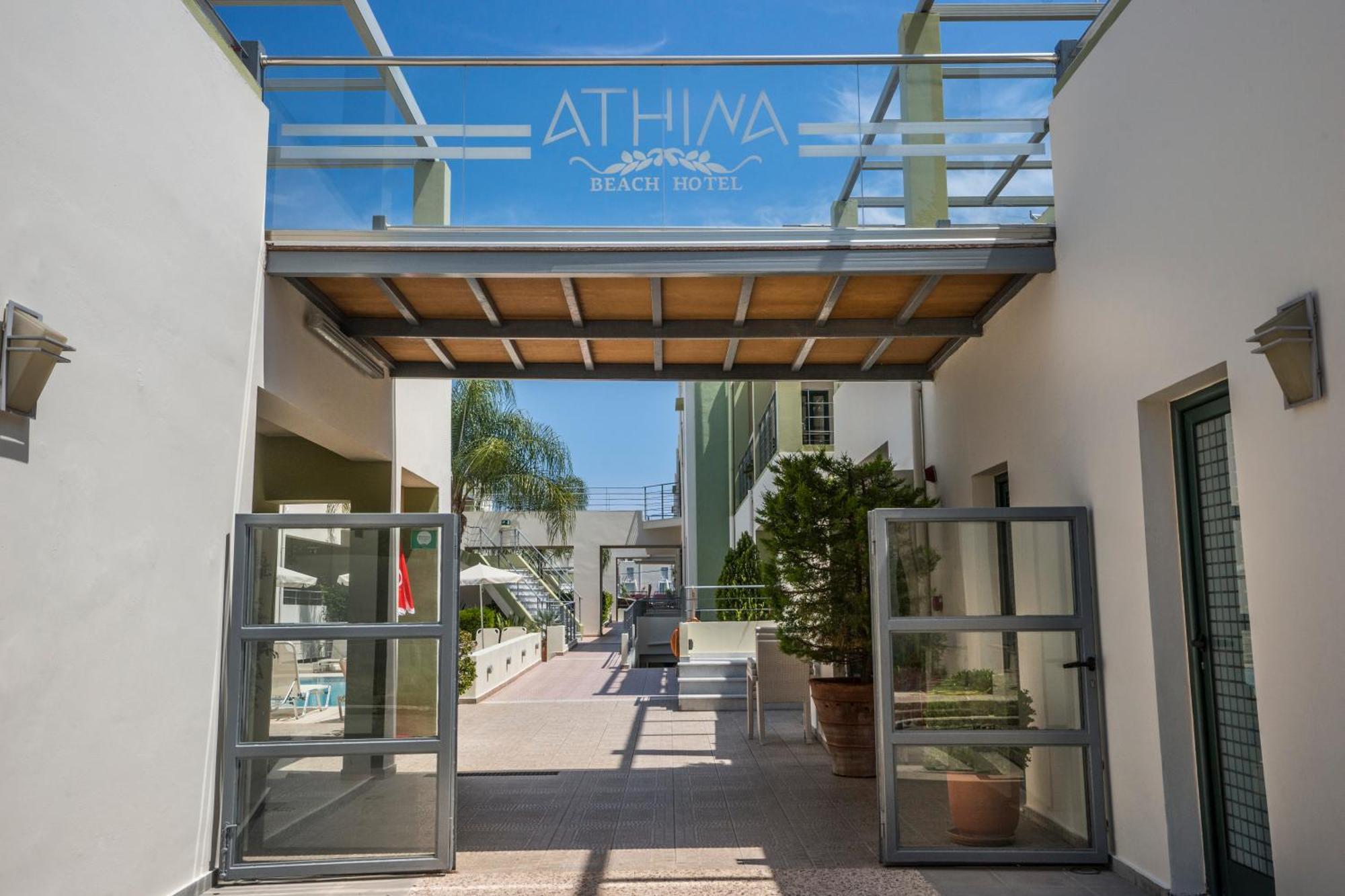 Athina Beach Hotel Kato Daratso Eksteriør billede