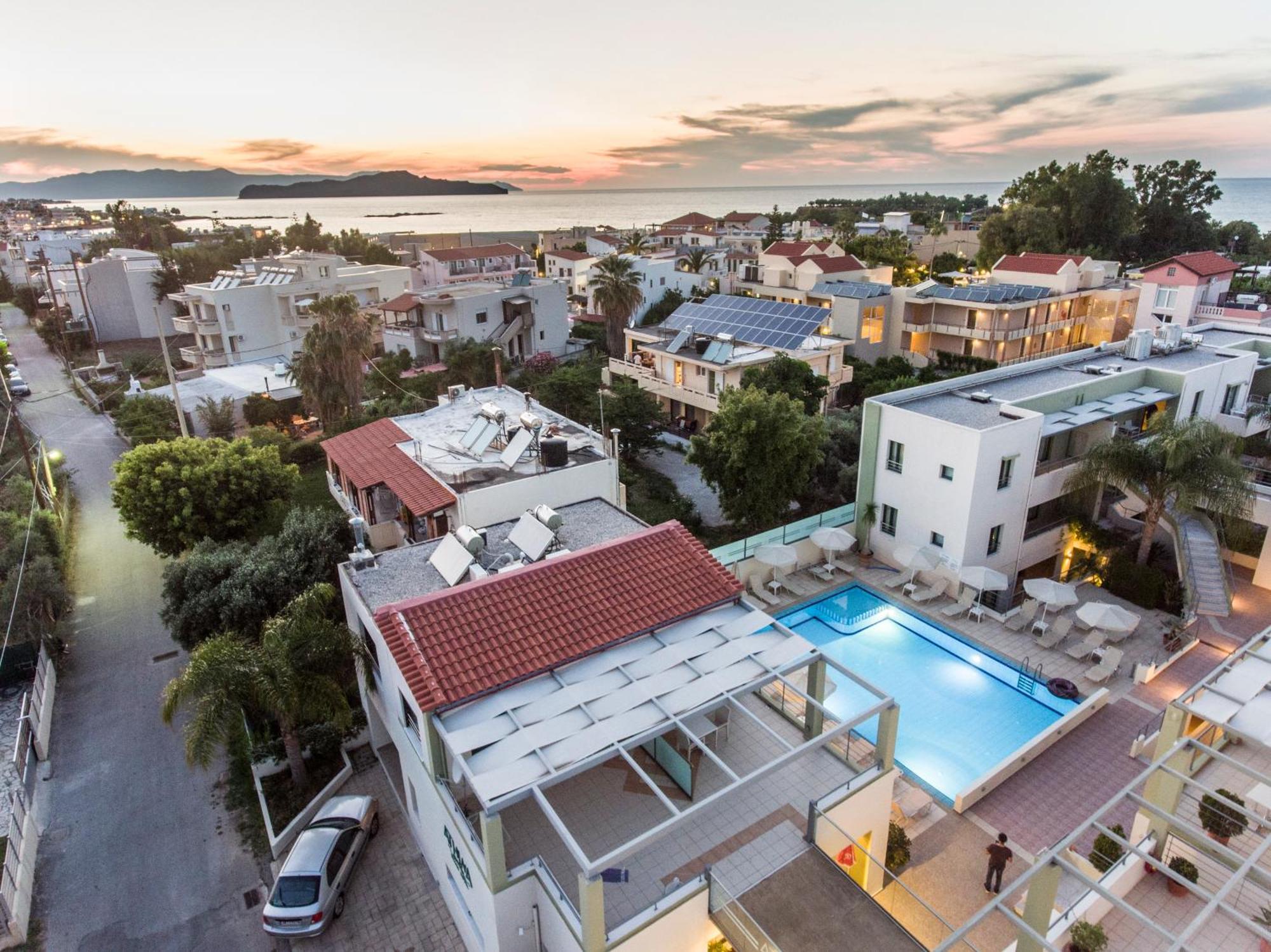 Athina Beach Hotel Kato Daratso Eksteriør billede