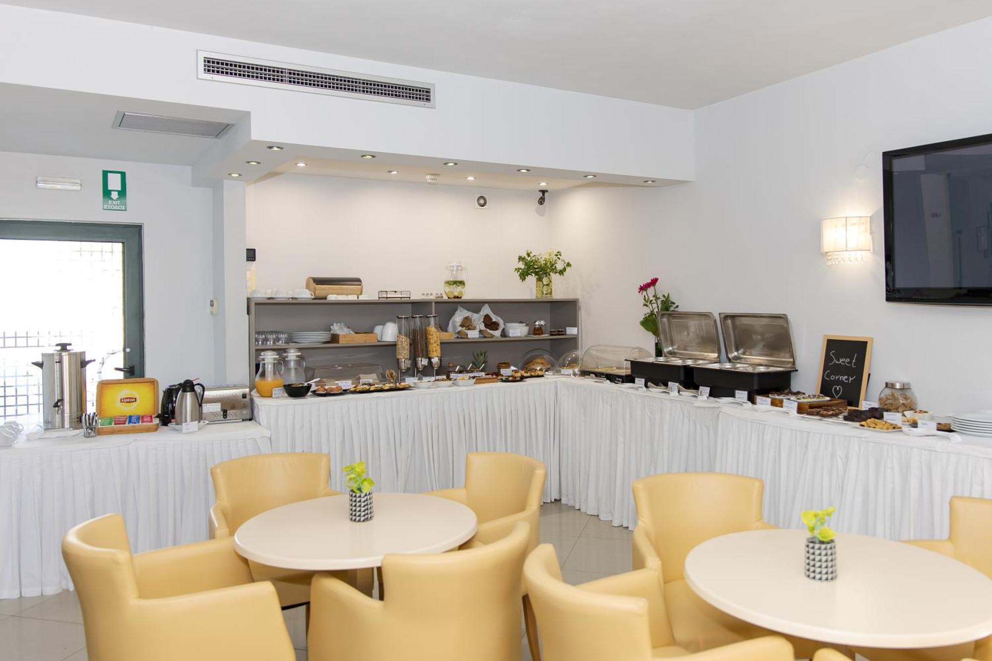 Athina Beach Hotel Kato Daratso Eksteriør billede